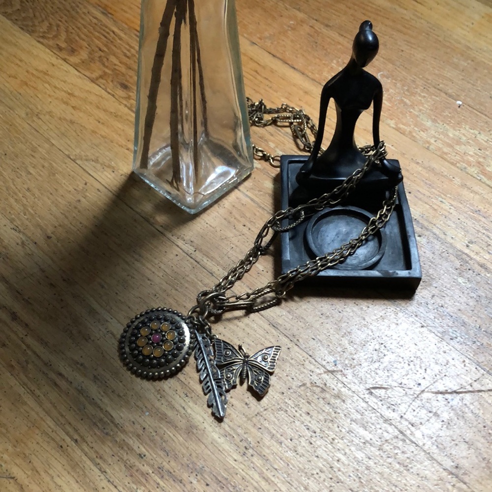 Lucky Brand charm necklace
